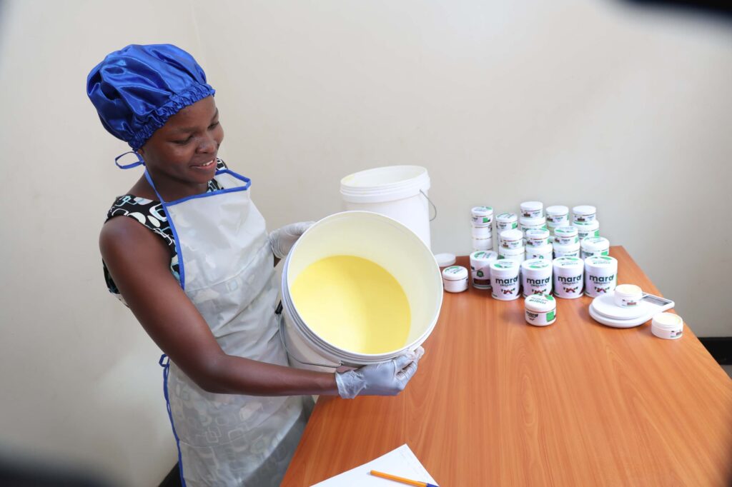 Mara Organics products and production team